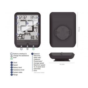 Compteur Pulsar One E-bike Motion