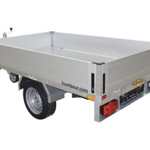 Humbaur Remorque basculante Tipper S 2300x1400x300mm freinée poids total adm. 1500kg avec ridelle lisse